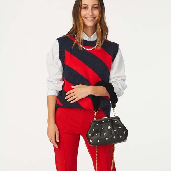 Clare V Handbags - Clare V. Studded sissy cross body bag